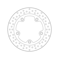 68.B407.A7 SERIE ORO DISCO FRENI FISSO  | BREMBO 68B407A7