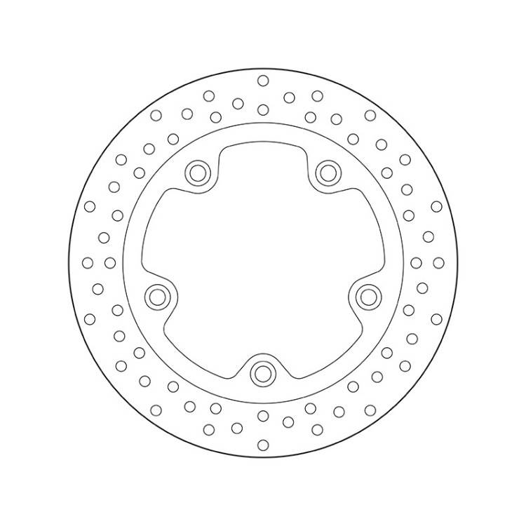 68.B407.A7 SERIE ORO DISCO FRENI FISSO  | BREMBO 68B407A7