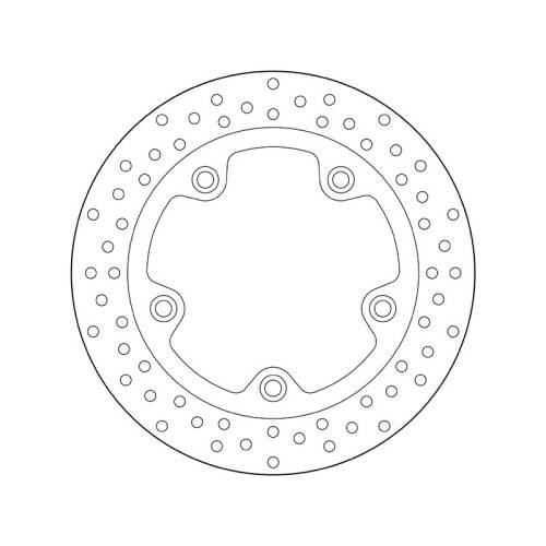68.B407.A7 SERIE ORO DISCO FRENI FISSO  | BREMBO 68B407A7