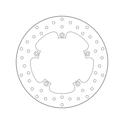 68.B407.A8 SERIE ORO DISCO FRENI FISSO  | BREMBO 68B407A8