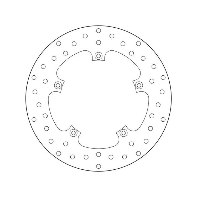 68.B407.A8 SERIE ORO DISCO FRENI FISSO  | BREMBO 68B407A8