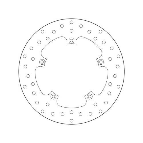 68.B407.A8 SERIE ORO DISCO FRENI FISSO  | BREMBO 68B407A8