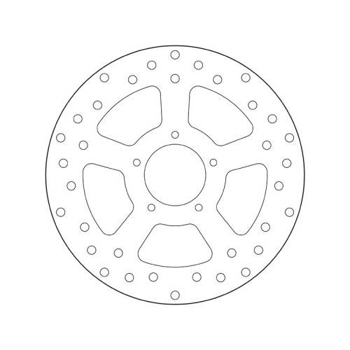 68.B407.A9 SERIE ORO DISCO FRENI FISSO  | BREMBO 68B407A9