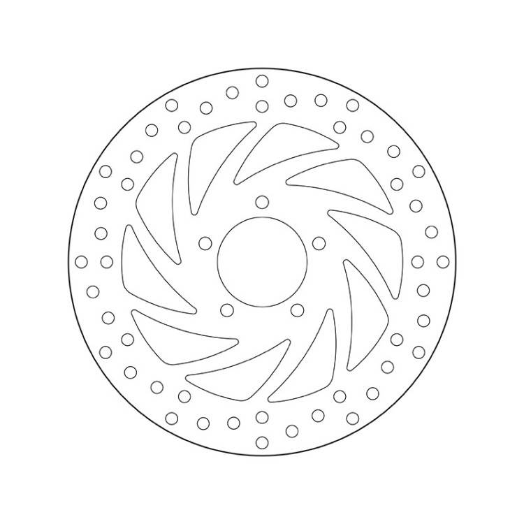 68.B407.B0 SERIE ORO DISCO FRENI FISSO  | BREMBO 68B407B0