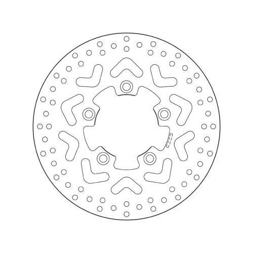 68.B407.B2 SERIE ORO DISCO FRENI FISSO  | BREMBO 68B407B2
