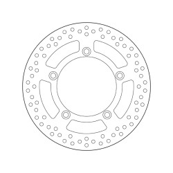 68.B407.B4 SERIE ORO DISCO FRENI FISSO  | BREMBO 68B407B4