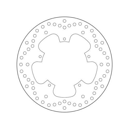 68.B407.B6 SERIE ORO DISCO FRENI FISSO  | BREMBO 68B407B6