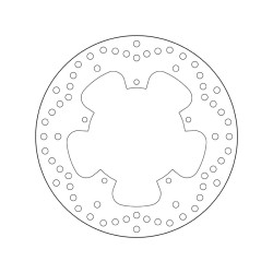 68.B407.B7 SERIE ORO DISCO FRENI FISSO  | BREMBO 68B407B7