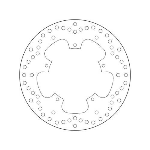 68.B407.B7 SERIE ORO DISCO FRENI FISSO  | BREMBO 68B407B7