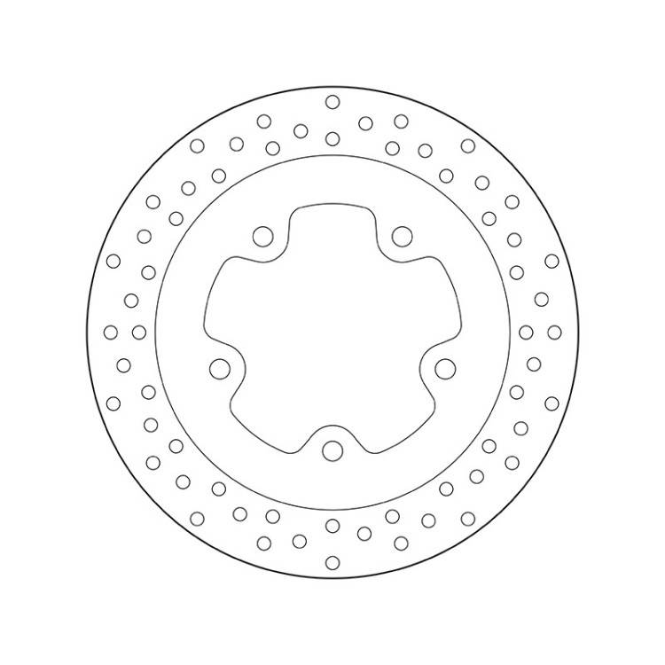 68.B407.B9 SERIE ORO DISCO FRENI FISSO  | BREMBO 68B407B9