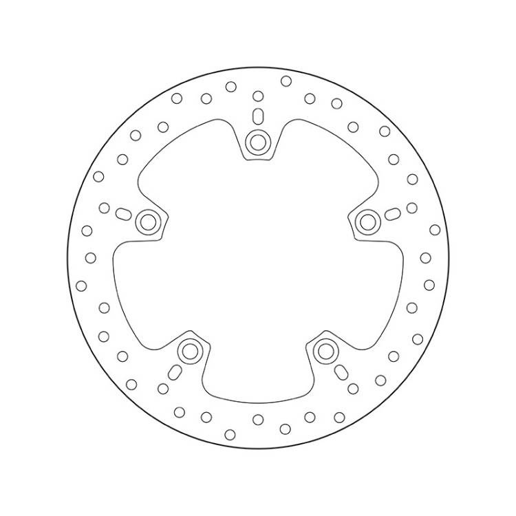68.B407.C0 SERIE ORO DISCO FRENI FISSO  | BREMBO 68B407C0