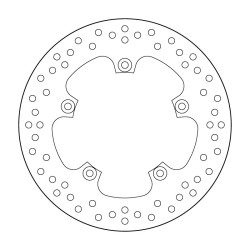 68.B407.C2 SERIE ORO DISCO FRENI FISSO  | BREMBO 68B407C2
