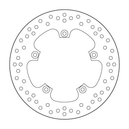 68.B407.C2 SERIE ORO DISCO FRENI FISSO  | BREMBO 68B407C2