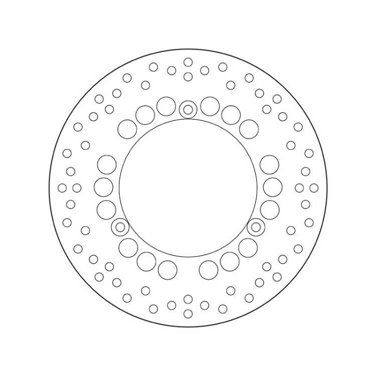 68.B407.C4 SERIE ORO DISCO FRENI FISSO  | BREMBO 68B407C4