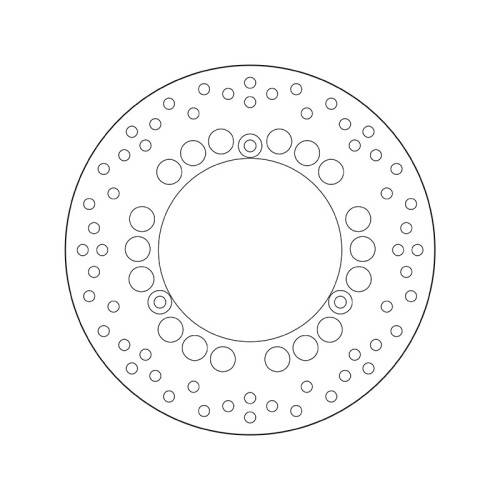 68.B407.C4 SERIE ORO DISCO FRENI FISSO  | BREMBO 68B407C4