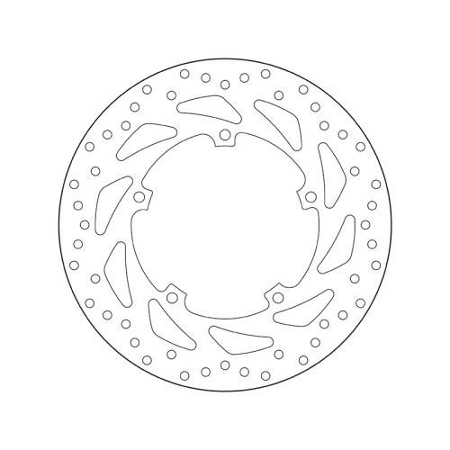 68.B407.C5 SERIE ORO DISCO FRENI FISSO  | BREMBO 68B407C5