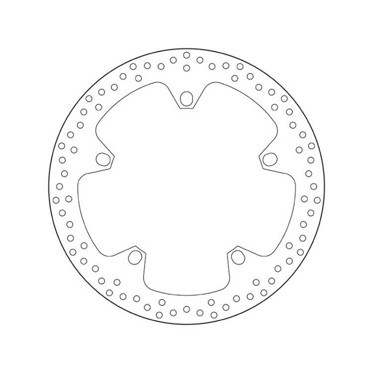 68.B407.D7 SERIE ORO DISCO FRENI FISSO  | BREMBO 68B407D7