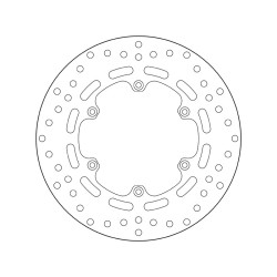68.B407.E2 SERIE ORO DISCO FRENI FISSO  | BREMBO 68B407E2