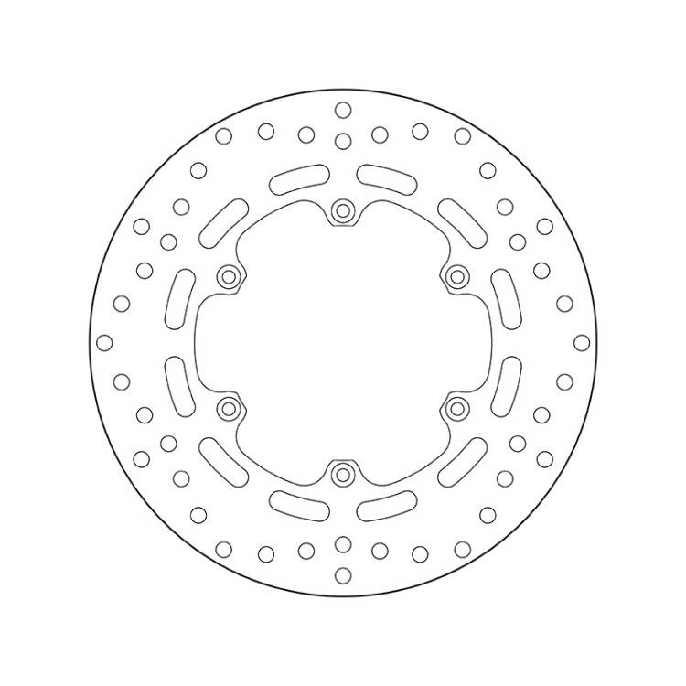 68.B407.E2 SERIE ORO DISCO FRENI FISSO  | BREMBO 68B407E2