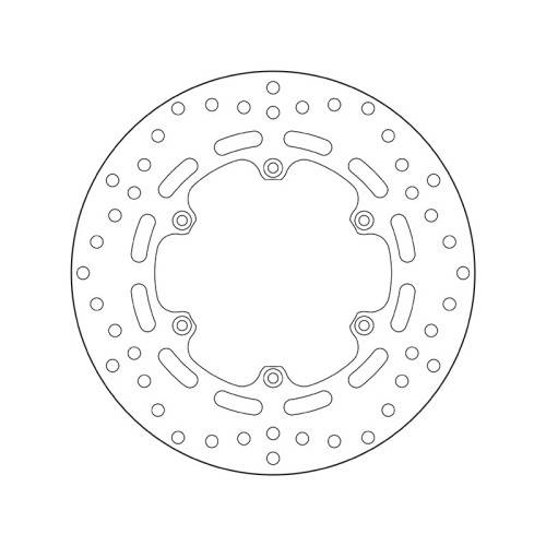 68.B407.E2 SERIE ORO DISCO FRENI FISSO  | BREMBO 68B407E2