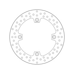 68.B407.E3 SERIE ORO DISCO FRENI FISSO  | BREMBO 68B407E3