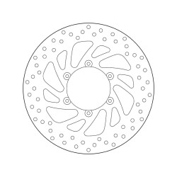 68.B407.E5 SERIE ORO DISCO FRENI FISSO  | BREMBO 68B407E5
