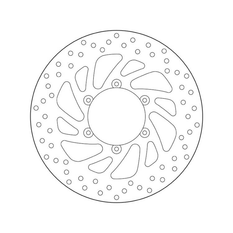 68.B407.E5 SERIE ORO DISCO FRENI FISSO  | BREMBO 68B407E5