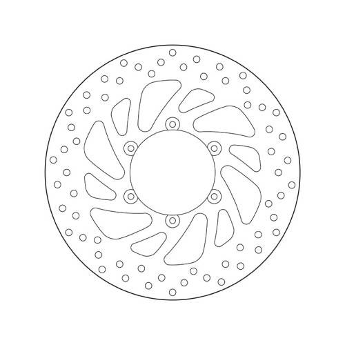 68.B407.E5 SERIE ORO DISCO FRENI FISSO  | BREMBO 68B407E5