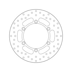 68.B407.E6 SERIE ORO DISCO FRENI FISSO  | BREMBO 68B407E6
