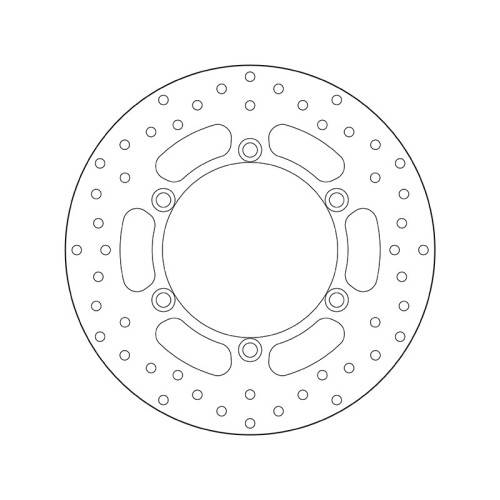 68.B407.E6 SERIE ORO DISCO FRENI FISSO  | BREMBO 68B407E6