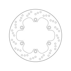 68.B407.E9 SERIE ORO DISCO FRENI FISSO  | BREMBO 68B407E9