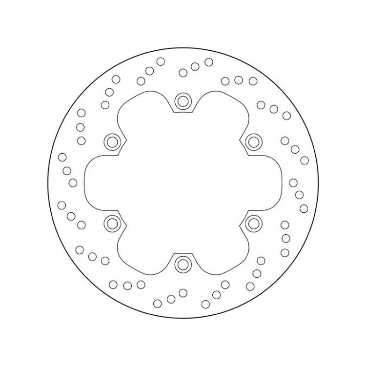 68.B407.E9 SERIE ORO DISCO FRENI FISSO  | BREMBO 68B407E9