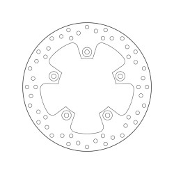 68.B407.F1 SERIE ORO DISCO FRENI FISSO  | BREMBO 68B407F1