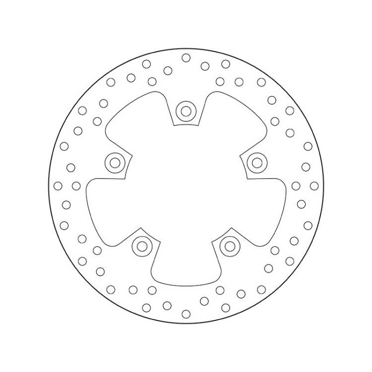 68.B407.F1 SERIE ORO DISCO FRENI FISSO  | BREMBO 68B407F1