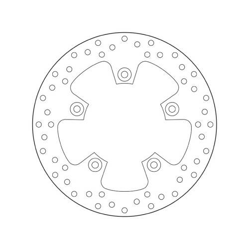 68.B407.F1 SERIE ORO DISCO FRENI FISSO  | BREMBO 68B407F1