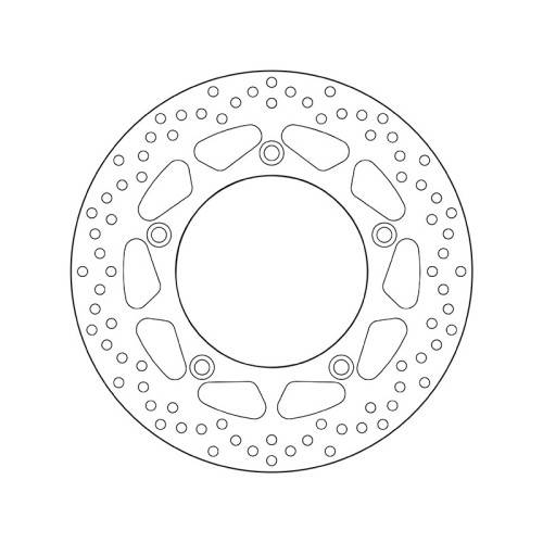 68.B407.F8 SERIE ORO DISCO FRENI FISSO  | BREMBO 68B407F8