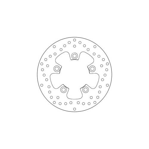68.B407.F9 SERIE ORO DISCO FRENI FISSO  | BREMBO 68B407F9