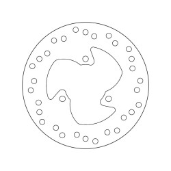 68.B407.G1 SERIE ORO DISCO FRENI FISSO  | BREMBO 68B407G1