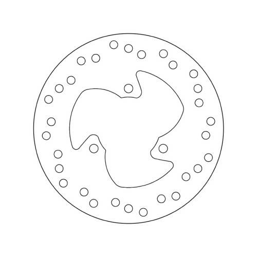 68.B407.G1 SERIE ORO DISCO FRENI FISSO  | BREMBO 68B407G1