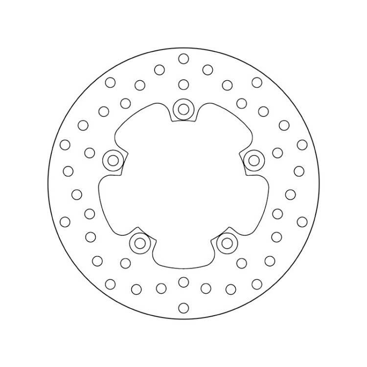 68.B407.G2 SERIE ORO DISCO FRENI FISSO  | BREMBO 68B407G2