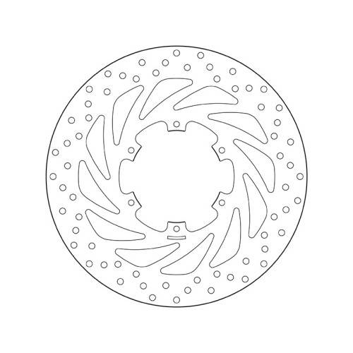 68.B407.G5 SERIE ORO DISCO FRENI FISSO  | BREMBO 68B407G5