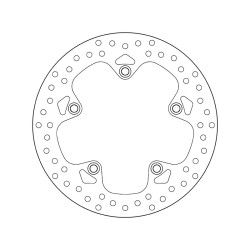 68.B407.G9 SERIE ORO DISCO FRENI FISSO  | BREMBO 68B407G9