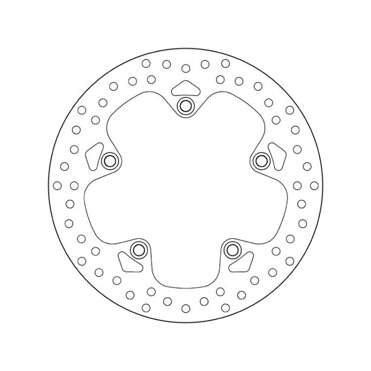 68.B407.G9 SERIE ORO DISCO FRENI FISSO  | BREMBO 68B407G9