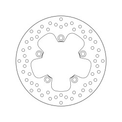 68.B407.H3 SERIE ORO DISCO FRENI FISSO  | BREMBO 68B407H3