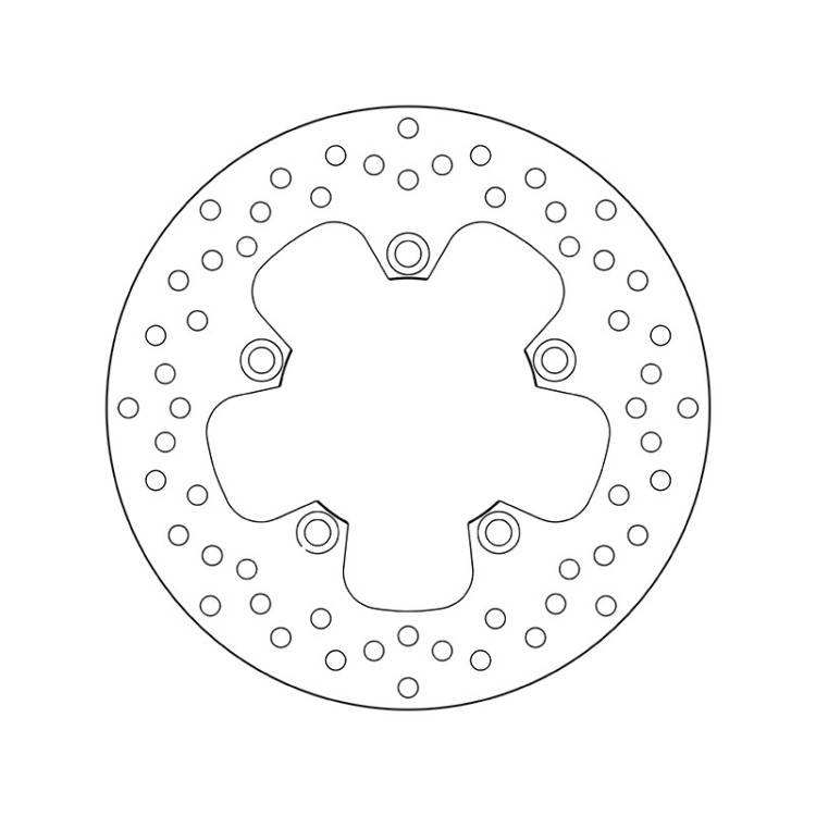 68.B407.H3 SERIE ORO DISCO FRENI FISSO  | BREMBO 68B407H3
