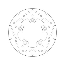 68.B407.J7 SERIE ORO DISCO FRENI FISSO  | BREMBO 68B407J7