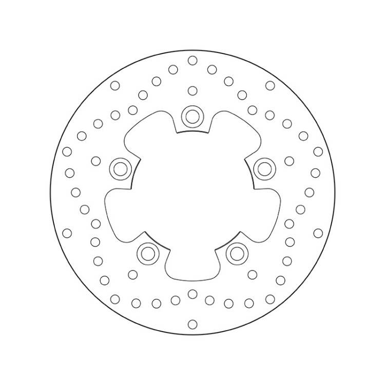 68.B407.J7 SERIE ORO DISCO FRENI FISSO  | BREMBO 68B407J7