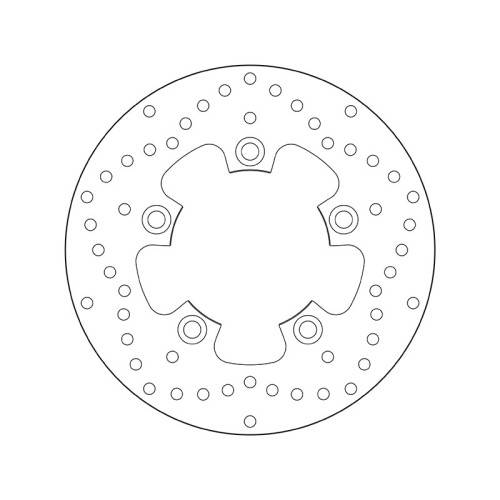 68.B407.J7 SERIE ORO DISCO FRENI FISSO  | BREMBO 68B407J7