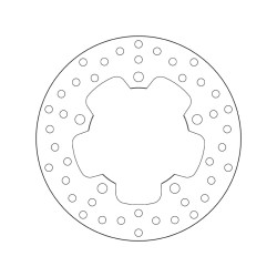 68.B407.J8 SERIE ORO DISCO FRENI FISSO  | BREMBO 68B407J8