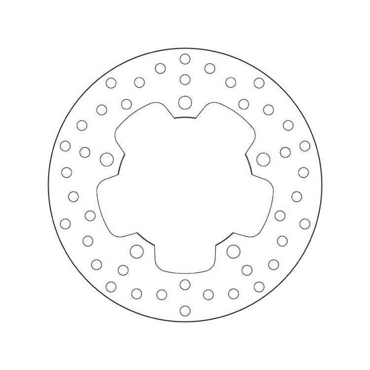 68.B407.J8 SERIE ORO DISCO FRENI FISSO  | BREMBO 68B407J8